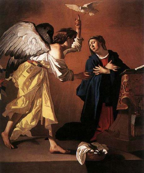 JANSSENS, Jan The Annunciation Sweden oil painting art